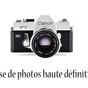 Prise de photos haute définition