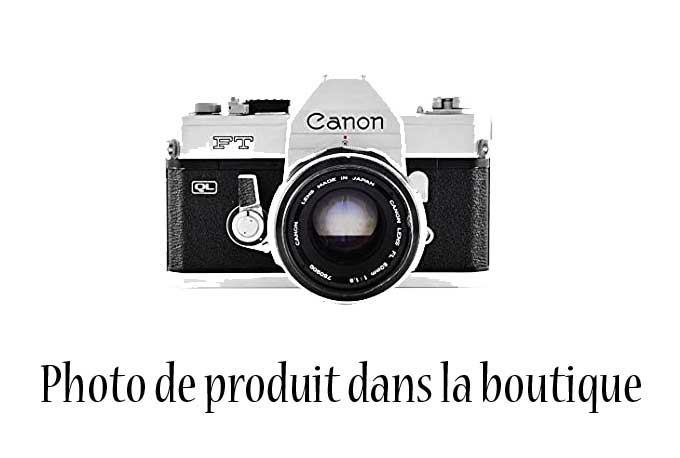 Photo de produit dans la boutique