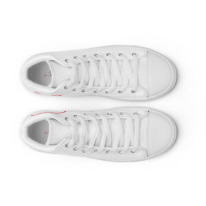 Sneakers alte in tela da uomo